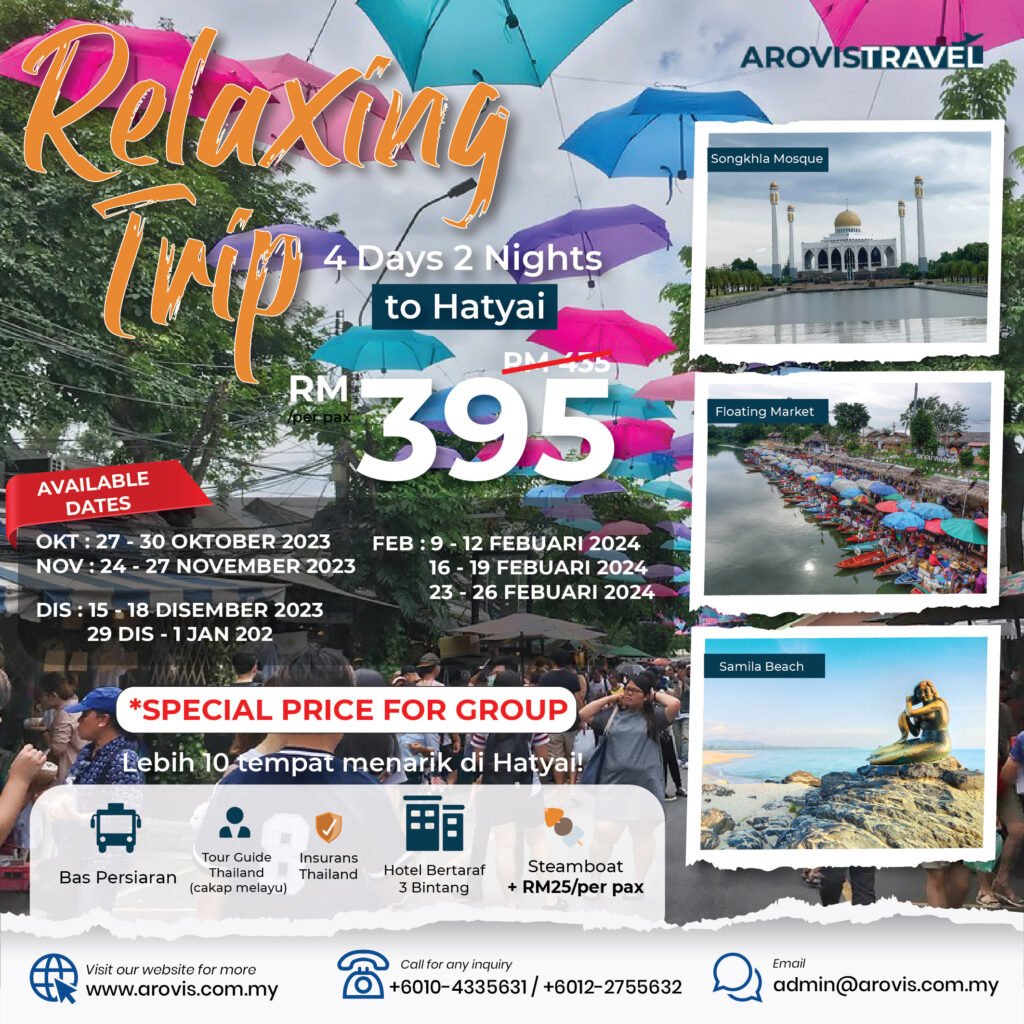 hatyai tour package from kl